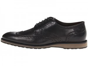 BOSS by Hugo Boss BLACK NEVORS men’s wingtips NEW IN BOX black leather size 10
