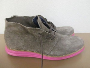 Cole Haan Men’s Lunargrand Chukka Brown Suede Boots Size 11 M $256
