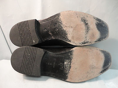 Boss Black Leather Loafer with Hugo Boss Bit Men’s size 10M Mrsp $195