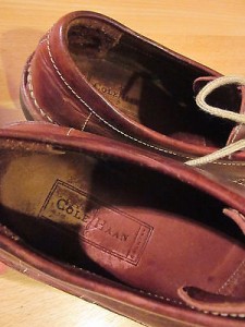 Men’s Casual Cole Haan Brown Leather Shoes Size 9M