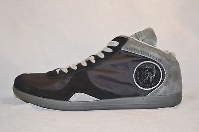 Diesel TELL Mens CASUAL Tennis shoes HI TOP Sneakers SIZE 13 NEW BLACK GRAY