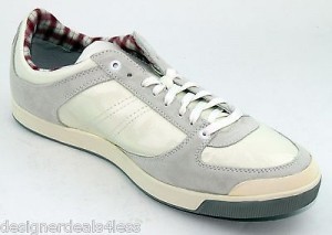 NEW DIESEL INTENSITY WHITE MEN’S CASUAL SNEAKER SHOES SIZE 12
