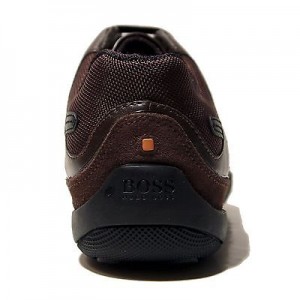 $225 Hugo Boss ORANGE Label Brown Mens Shoes 7 40 Trainers Sneakers 6.5 39.5