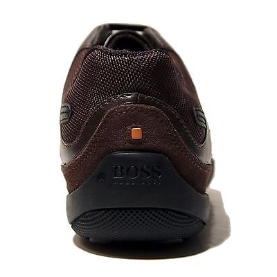 $225 Hugo Boss ORANGE Label Brown Mens Shoes 7 40 Trainers Sneakers 6.5 39.5
