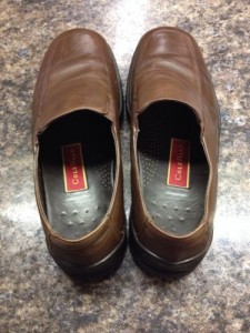 Men’s Sz. 9.5 Cole Haan Nike Air Brown Slip On Loafers Shoes EUC!