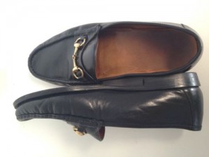 MENS COLE HAAN BLACK LEATHER LOAFERS SHOES Size 11 M