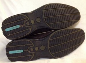 L@@K COLE HAAN NIKE AIR GRADY TWO MEN SZ 14 M BROWN SLIP ON CASUAL SHOES NICE!!