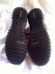 Cole Haan G series NIKE AIR Waterproof Black Leather Hiking Walking Shoes sz 8 B