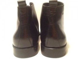 HUGO BOSS AUTHENTIC BLACK DRESS ANKLE BOOTS SHOES 10.5 UK 11.5 US