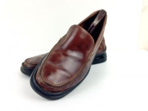 Cole Haan Nike Air Mens Slip On Loafers – Brown Leather – Size 11 M