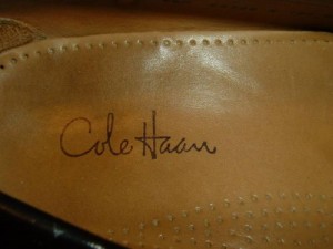 Cole Haan Mens Black Loafer W/Tassels Size 8 1/2D