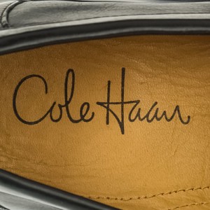 Cole Haan Loafers Mens Shoes Nike Air Black Leather Slip ons Slides Driving 8.5