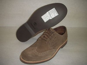 TIMBERLAND EARTHKEEPERS STORMBUCK LITE BROGUE OXFORDS SZ 10.5 BROWN SUEDE 5830R