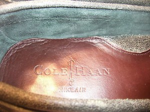 Cole Haan Air Grant Teal Green Leather Moccasin Driving Shoes C10553 Size 10 M