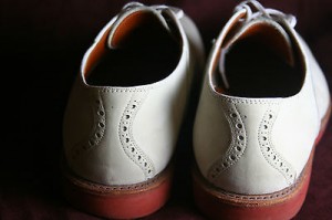 Mens Cole Haan Suede Saddle Oxfords Shoes Size 10.5