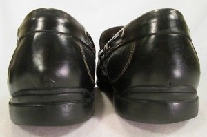 COLE HAAN Leather Tassel Loafer Black, Size 9.5M Men