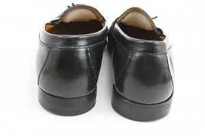 Cole Haan Black Pinch Tassel Moccasin Hand sewn Leather Men’s Shoes 10.5 D