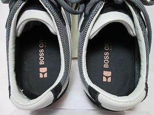 Hugo Boss ‘Orlet’ Black/Gray Casual Sneakers US 7M/40