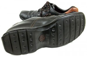 COLE HAAN COMFORT Black LEATHER Lace Up Oxford Sneaker Style Shoes MENS 9.5 M
