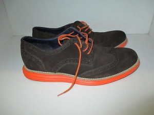 Cole Haan Men’s Lunargrand Brown Wing Oxford Size 9 M $228