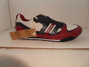 Diesel Gunner Vaporous Gray/Biking Shoes Men’s Size 8