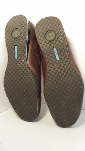 COLE HAAN NIKE AIR MEN’S DISTRESSED LEATHER OXFORD SHOES ,BROWN SNEAKERS 11 M.