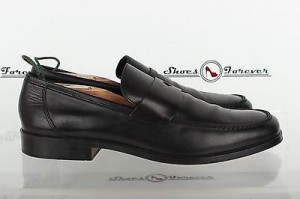 Mens Cole Haan City Stylish Black Leather Loafers Shoes Sz. 9.5 M