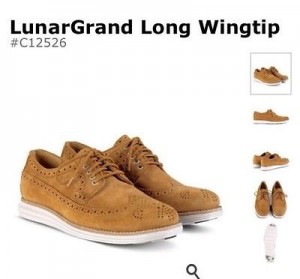 cole haan lunargrand long wingtip Size: 7, 8, 8.5, 9, 9.5, 10, 10.5, 11, 12, 13