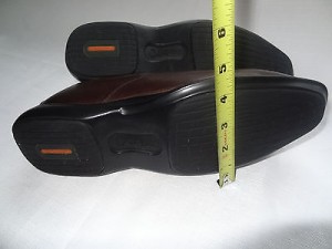 COLE HAAN Nike Air Men’s BROWN Leather Bicycle Toe Loafer Dress Shoes – Size 9M