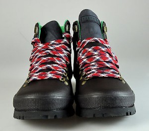 $325 NIB Diesel Brown/Green Leather/Canvas Hiking Boots US 11 EUR 44.5 JPN 28.5