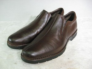 Men’s COLE HAAN / NIKE AIR brown slip-on Classic DRESS SHOES sz 11.5 M