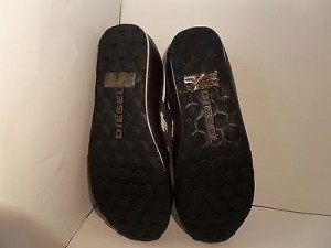 Diesel Gunner Black/Coffee Bean Shoes Men’s Size 7.5