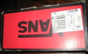 Vans Red & Black Slip On Shoes Size 6 Mens NEW with box