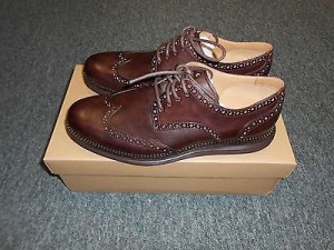 New Cole Haan Lunargrand Wing Tip T-Moro Size 8 M