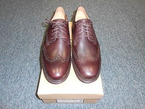 New Cole Haan Lunargrand Wing Tip T-Moro Size 10 M