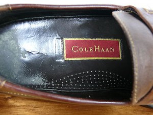 Mens Cole Haan Brown Penny Loafers Shoes Size9M Flats Excellent Condition $160