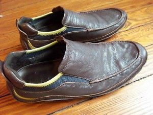 Cole Haan Driving Slip on Loafer Moccasins Brown Leather Size 9 M