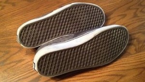 Vans Era Herringbone Mens Size 11 shoe with Leather Laces