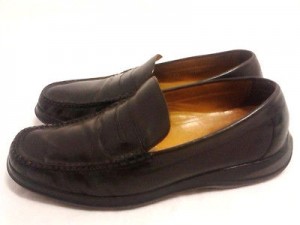 Cole Haan Penny Loafers Men’s 9M Black Leather Shoes