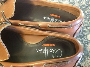 Cole Haan Nike Air Grant Driving Moccasin Mens NWOB 10 M Camel Brown $148