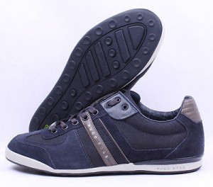 Hugo Boss Akeen 2014 # 50247604 460 Open Blue Casual Sneakers SZ 7 – 12