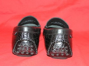COLE HAAN NIKE AIR PENNY LOAFERS MENS SHOES FLATS BLACK LEATHER 7 M