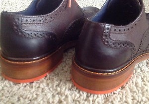 MEN’S 10 M COLE HAAN ” COLTON WINTER ” WINGTIP LEATHER SHOES MENS 10M