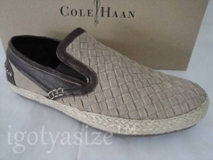 COLE HAAN MEN’S SEAWALL SLIP-ON PLAIN TOE LOAFER
