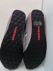 Diesel Gunner Gunmetal/Frost Gray Shoes Men’s Size 10.5