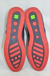 BOSS Orange Hugo Boss ‘Stiven’ Navy and Red Lace-Up Men’s Athletic Size 11 M