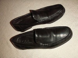 COLE-HAAN BLACK MEN’S LOAFERS SIZE 10.5M