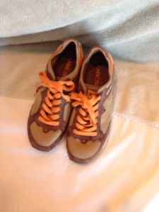 Mens Brown Tan Orange DIESEL Sneakers Casual Shoes Size 9.5 Style 16763
