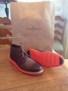 Mens Cole Haan Lunargrand Chukka Size 13 Brown