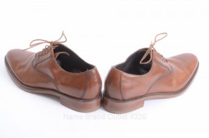 Cole Haan C10244 Madison 11.5 British Tan Leather Plain Toe Oxford Shoe GWW730